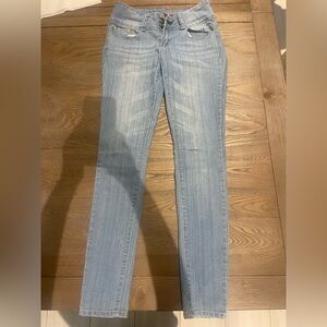 YMI Light Blue Skinny Jeans for Women